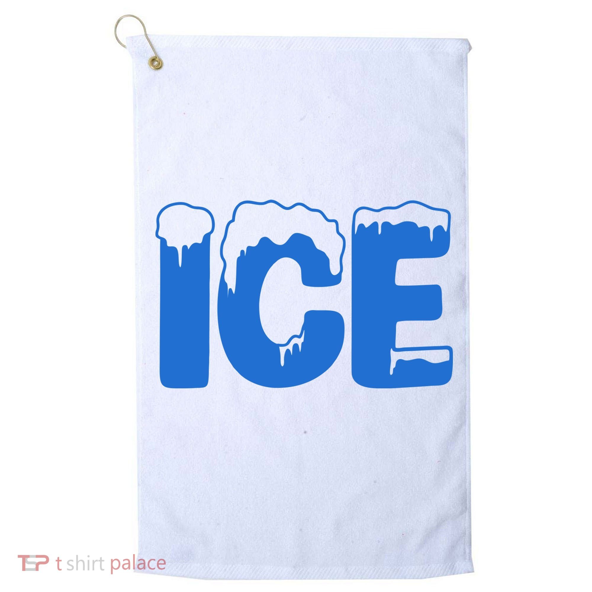 Ice Costume Logo Halloween Golf Towel