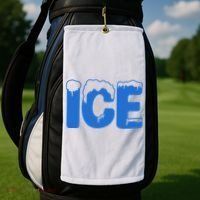 Ice Costume Logo Halloween Golf Towel thumb 2