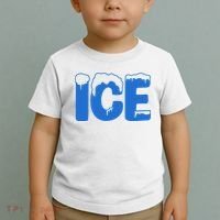 Ice Costume Logo Halloween Toddler T-Shirt thumb 2
