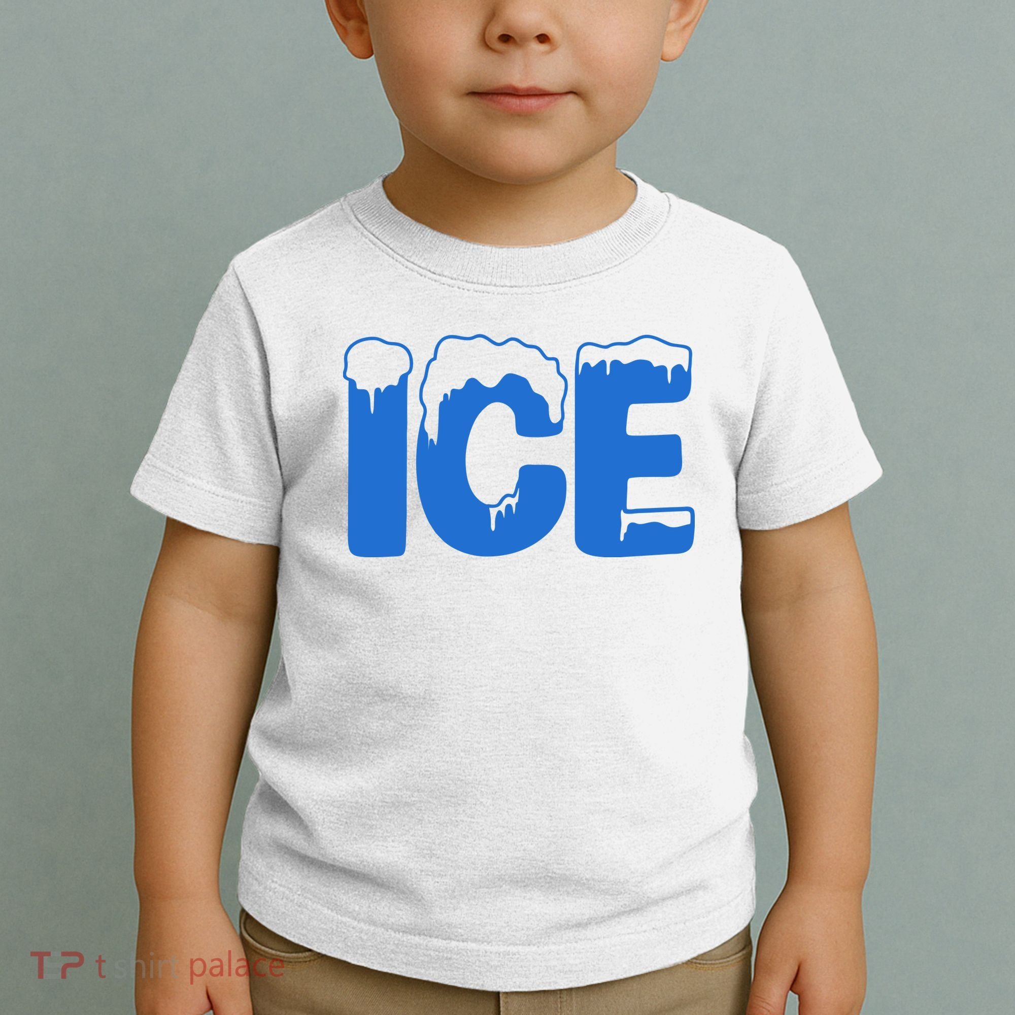 Ice Costume Logo Halloween Toddler T-Shirt