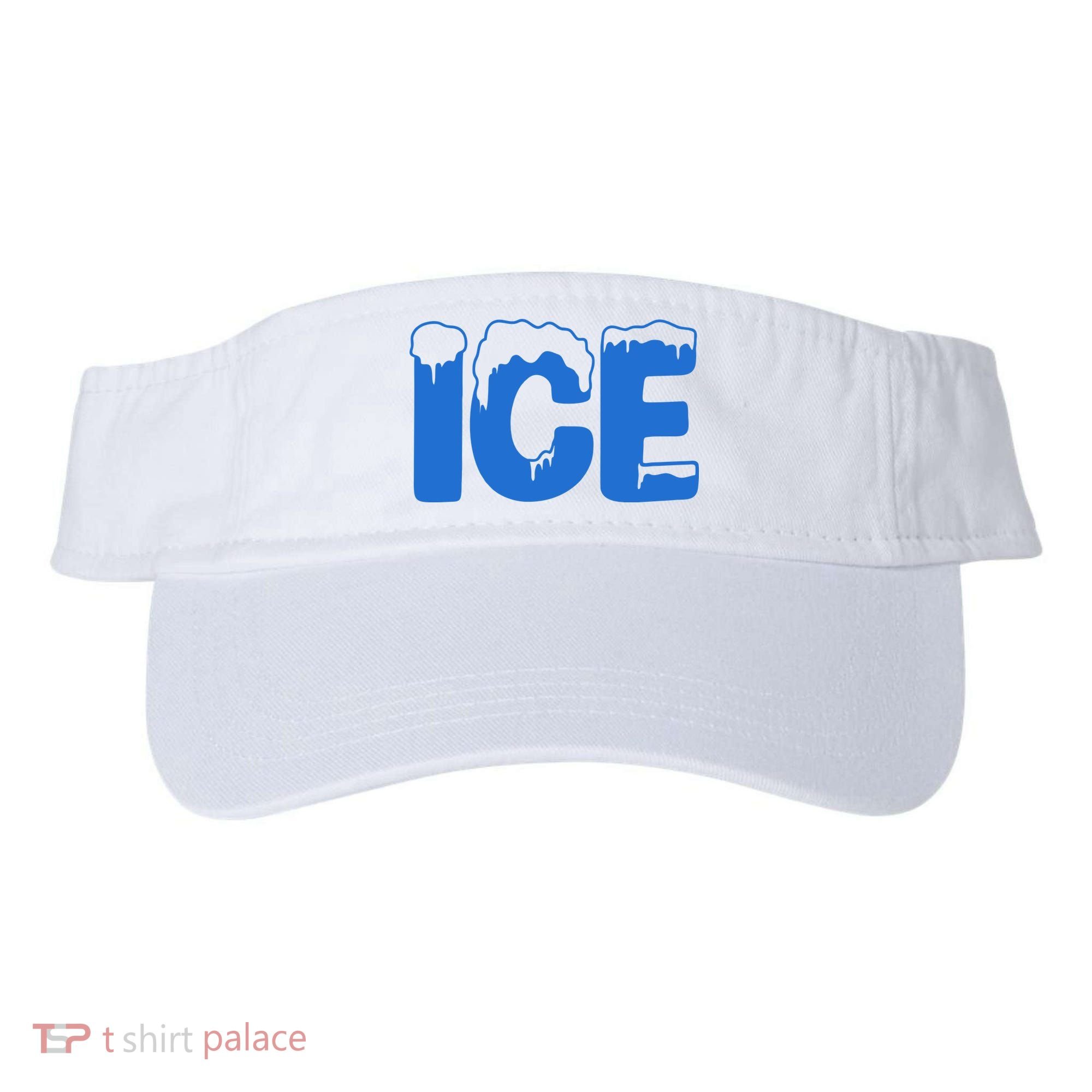 Ice Costume Logo Halloween Visor