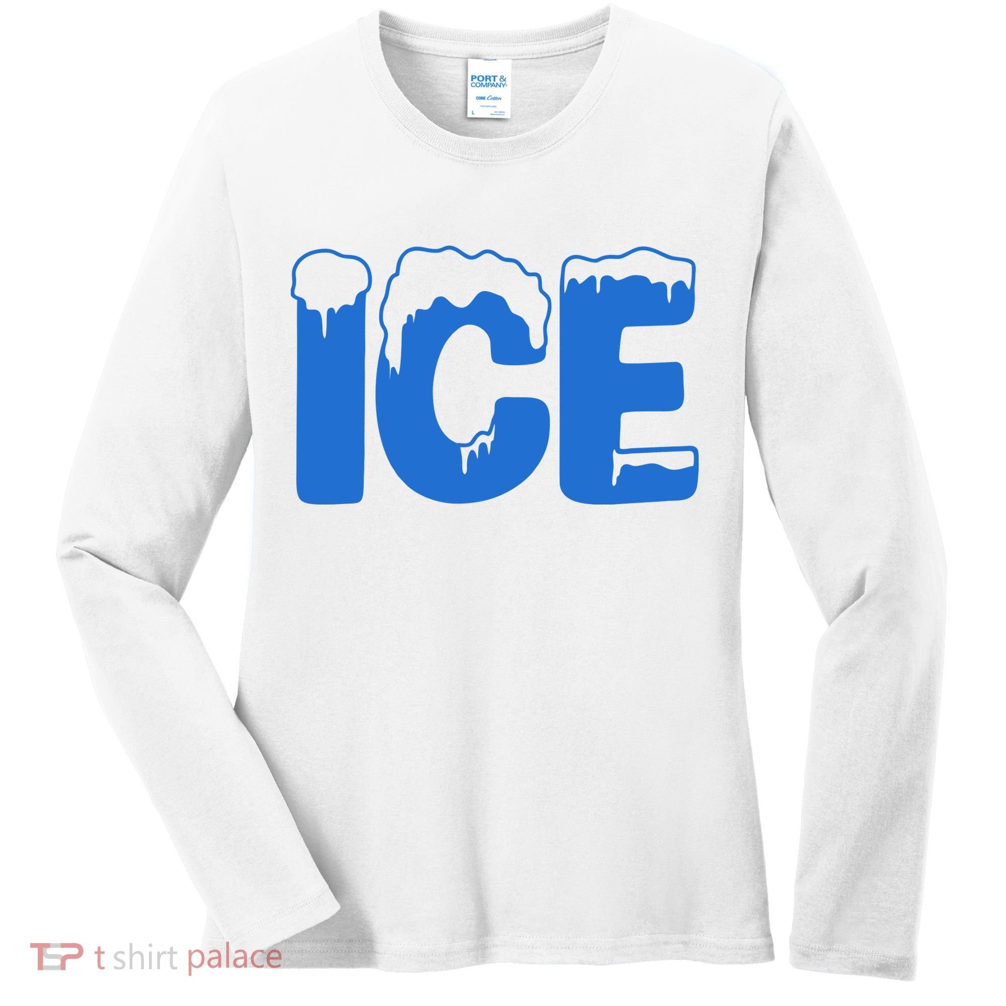 Ice Costume Logo Halloween Women's Long Sleeve Shirt