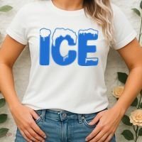 Ice Costume Logo Halloween Women's T-Shirt thumb 2