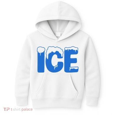 Ice Costume Logo Halloween Kids Hoodie