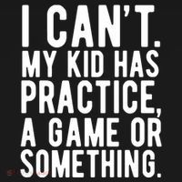 I Cant My Kid Has Practice A Game Or Something Mothers Day Ornament thumb 1
