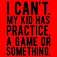 I Cant My Kid Has Practice A Game Or Something Mothers Day Santa Hat thumb 1