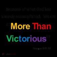 Inspirational Christian More Than Victorious Romans 8:31 Coffee Mug thumb 5