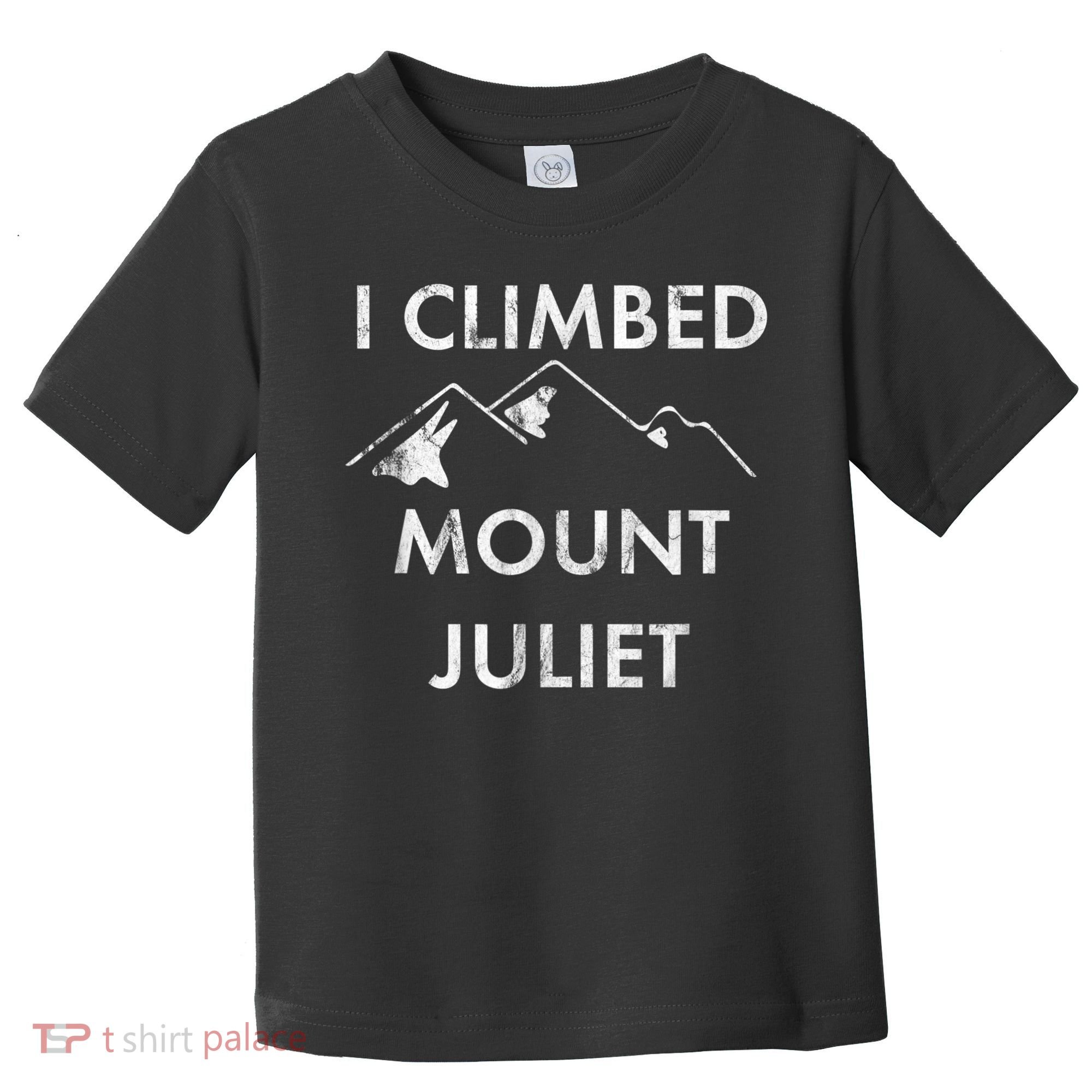I Climbed Mount Juliet Distressed Funny Toddler T-Shirt
