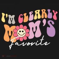 I'm Clearly Mom's Favorite Son Or Daughter Funny Ornament thumb 1