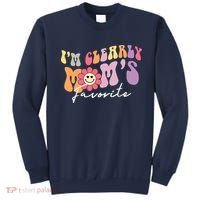 I'm Clearly Mom's Favorite Son Or Daughter Funny Sweatshirt thumb 0