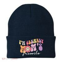 I'm Clearly Mom's Favorite Son Or Daughter Funny Beanie thumb 0