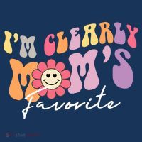 I'm Clearly Mom's Favorite Son Or Daughter Funny Women's Hoodie thumb 2