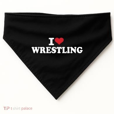 I Cant My Son Has Wrestling USA-Made Doggie Bandana