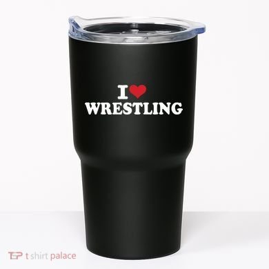 I Cant My Son Has Wrestling Tumbler