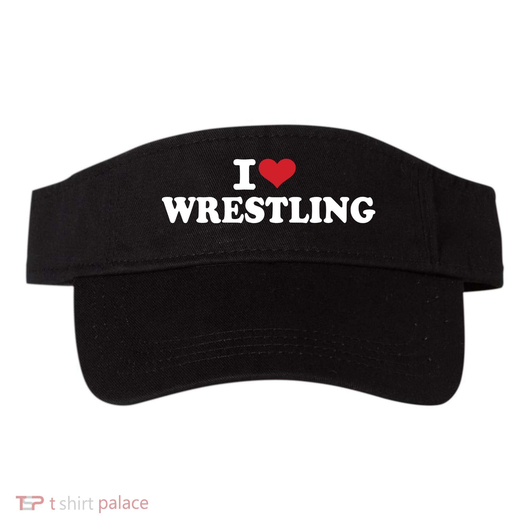 I Cant My Son Has Wrestling Visor