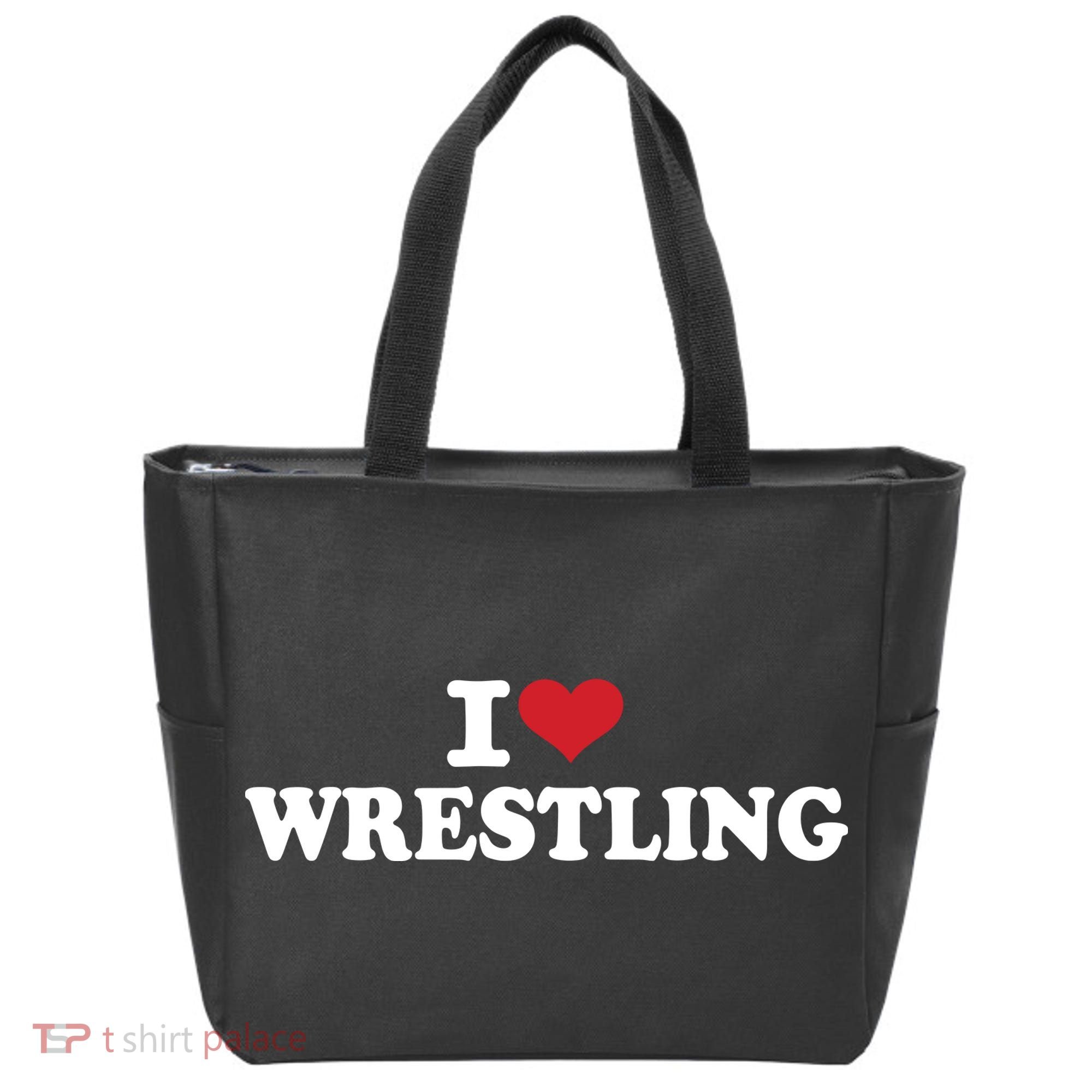 I Cant My Son Has Wrestling Tote Bag