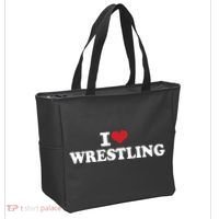 I Cant My Son Has Wrestling Tote Bag thumb 2