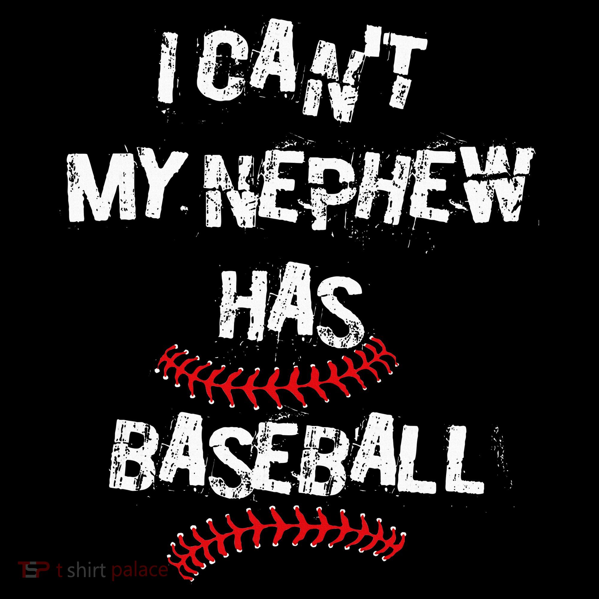 I CanT My Nephew Has Baseball Baseball Aunt Uncle Mousepad
