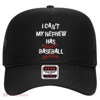 I CanT My Nephew Has Baseball Baseball Aunt Uncle Hat thumb 0
