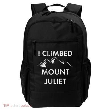 I Climbed Mount Juliet Distressed Backpack