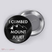 I Climbed Mount Juliet Distressed Button thumb 0