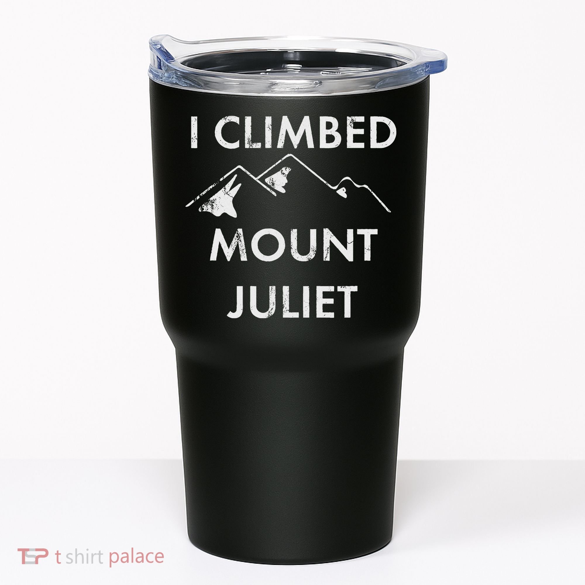 I Climbed Mount Juliet Distressed Tumbler