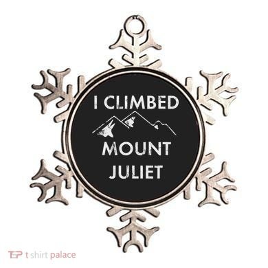 I Climbed Mount Juliet Distressed Ornament