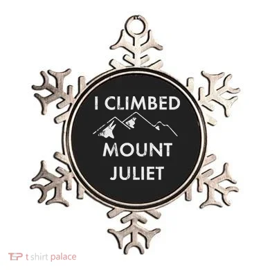 I Climbed Mount Juliet Distressed Ornament