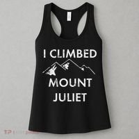 I Climbed Mount Juliet Distressed Women's Tank Top thumb 3
