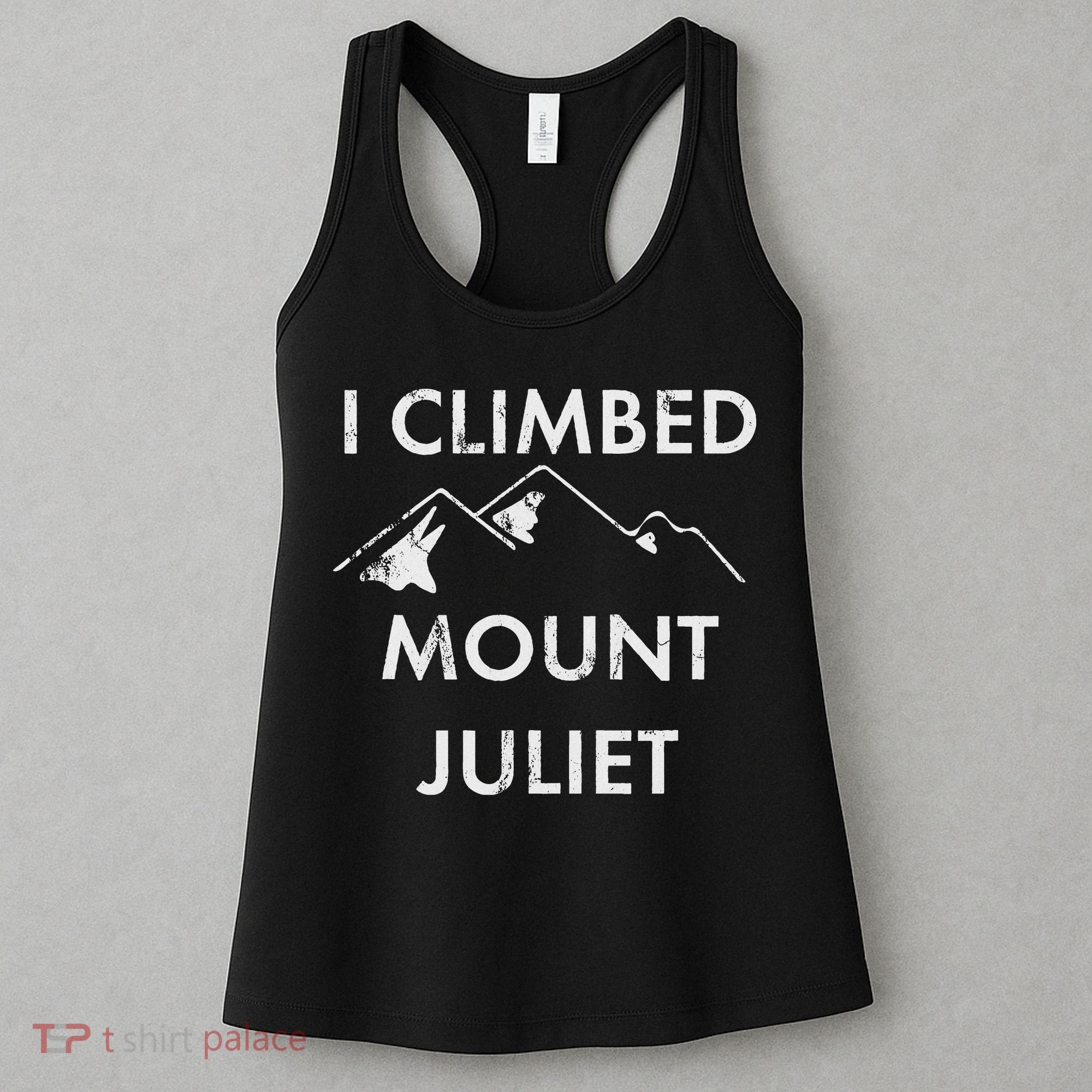 I Climbed Mount Juliet Distressed Women's Tank Top