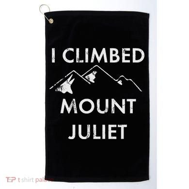 I Climbed Mount Juliet Distressed Golf Towel