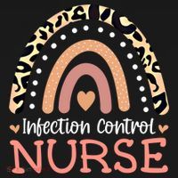 Infection Control Nurse Leopard Rainbow Appreciation Gift Ornament thumb 1