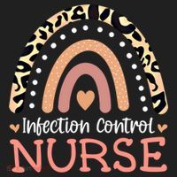 Infection Control Nurse Leopard Rainbow Appreciation Gift Hat thumb 2