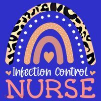 Infection Control Nurse Leopard Rainbow Appreciation Gift Women's T-Shirt thumb 6
