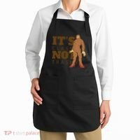 It's Class Not Trashy Fashion Funny Bigfoot Apron thumb 2