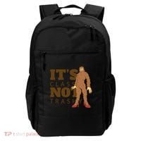It's Class Not Trashy Fashion Funny Bigfoot Backpack thumb 0