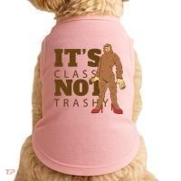 It's Class Not Trashy Fashion Funny Bigfoot Doggie Tank thumb 0