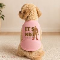 It's Class Not Trashy Fashion Funny Bigfoot Doggie Tank thumb 2