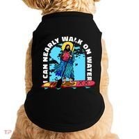 I Can Nearly Walk On Water Jesus Christ Doggie Tank thumb 0