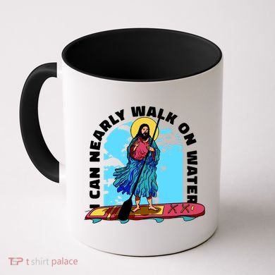I Can Nearly Walk On Water Jesus Christ Coffee Mug