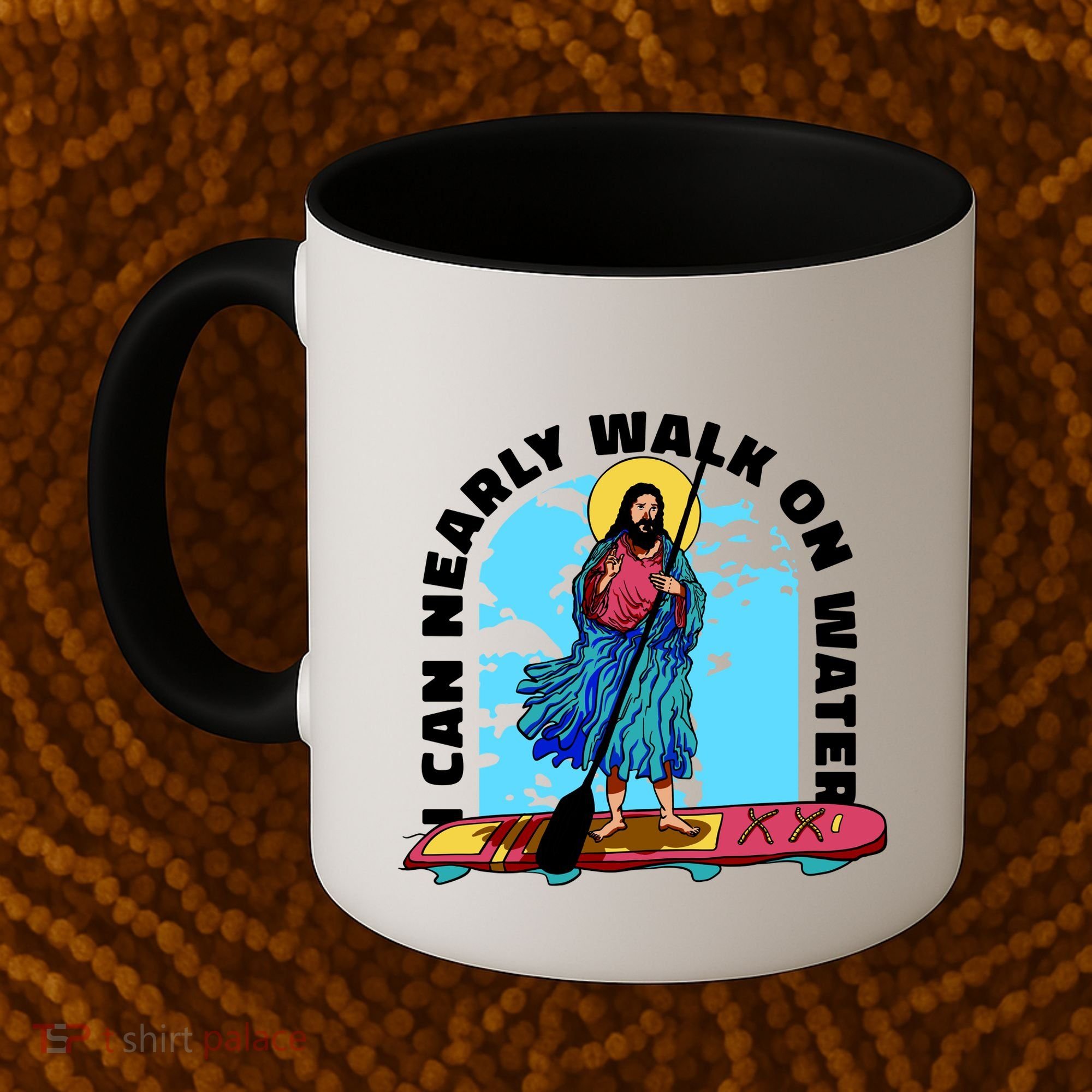 I Can Nearly Walk On Water Jesus Christ Coffee Mug
