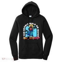 I Can Nearly Walk On Water Jesus Christ Women's Hoodie thumb 0
