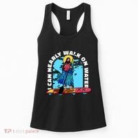 I Can Nearly Walk On Water Jesus Christ Women's Tank Top thumb 0
