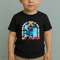 I Can Nearly Walk On Water Jesus Christ Toddler T-Shirt thumb 2