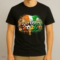 IVORY COAST North America Soccer Tournament 2026 T-Shirt thumb 3