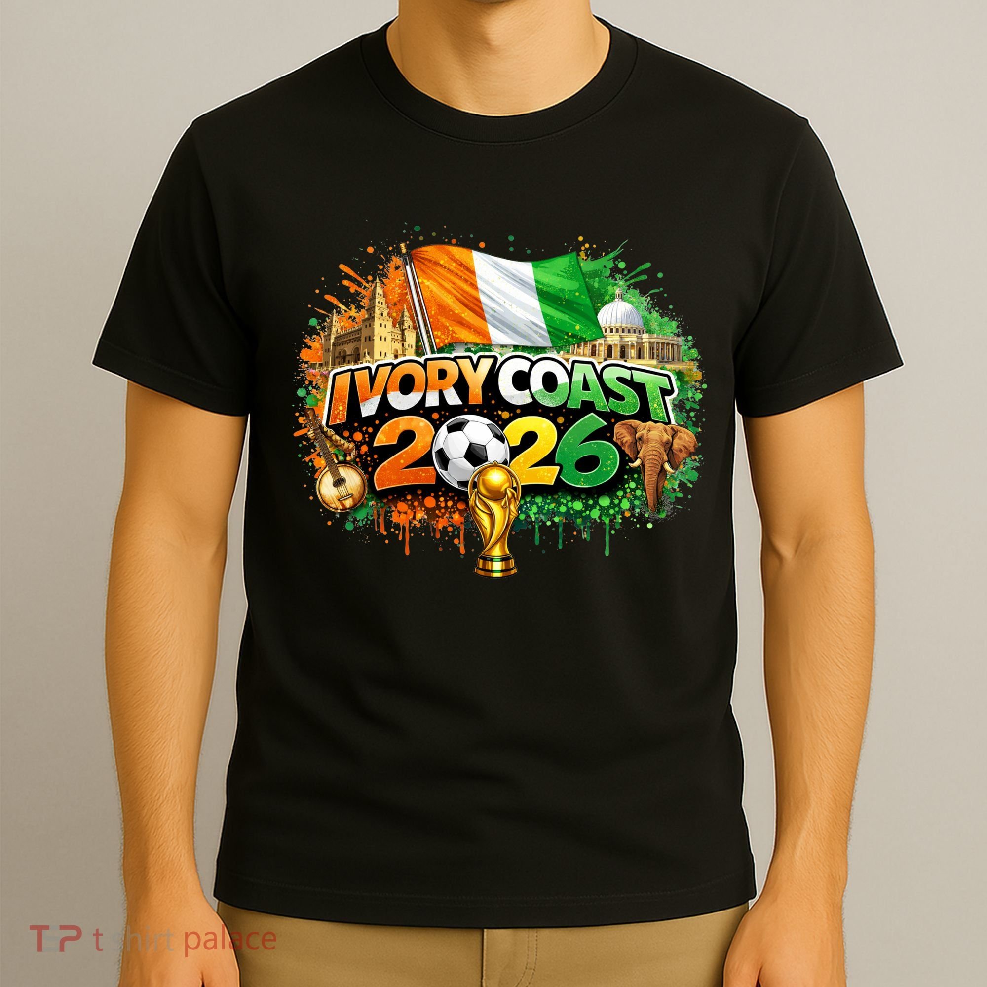IVORY COAST North America Soccer Tournament 2026 T-Shirt