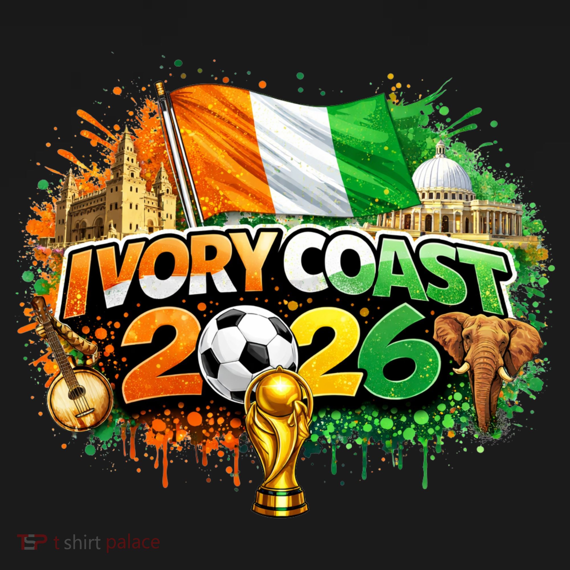 IVORY COAST North America Soccer Tournament 2026 Mousepad