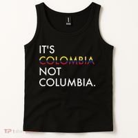 It's Colombia Not Columbia Colombian Tank Top thumb 2