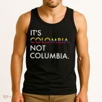 It's Colombia Not Columbia Colombian Tank Top thumb 3