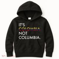 It's Colombia Not Columbia Colombian Kids Hoodie thumb 0